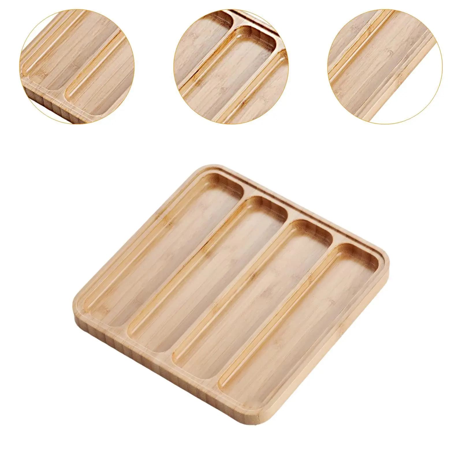 Wood Watch Band Organizer Watchband Storage Case for Bedroom Men Desktop