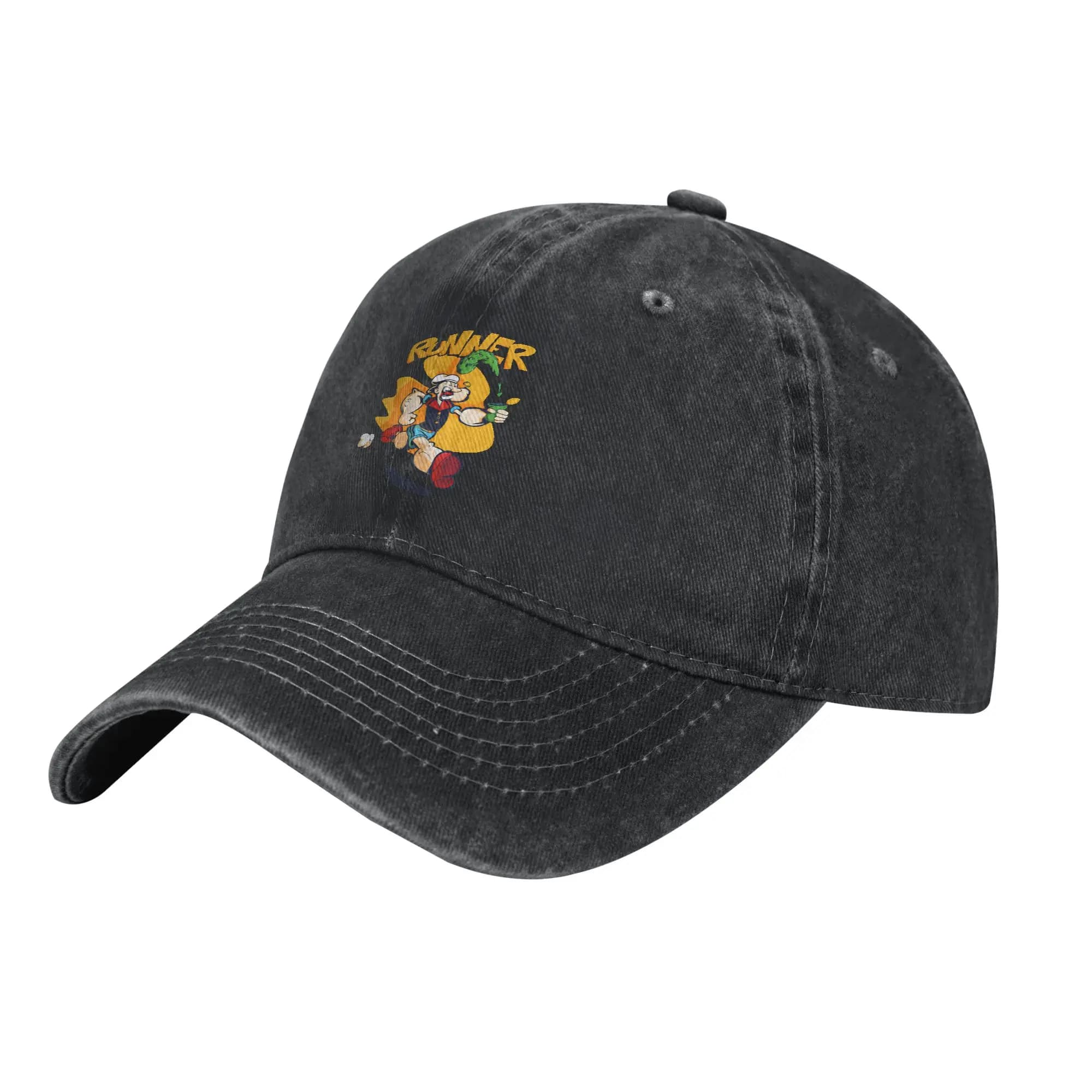 Cappello da Baseball Casual con Personaggi dei Cartoni Animati Bluto e Olive Oyl, Cappello Estivo Regolabile per Escursionismo, Pesca, Hip Hop, Streetwear per Uomo Adulto