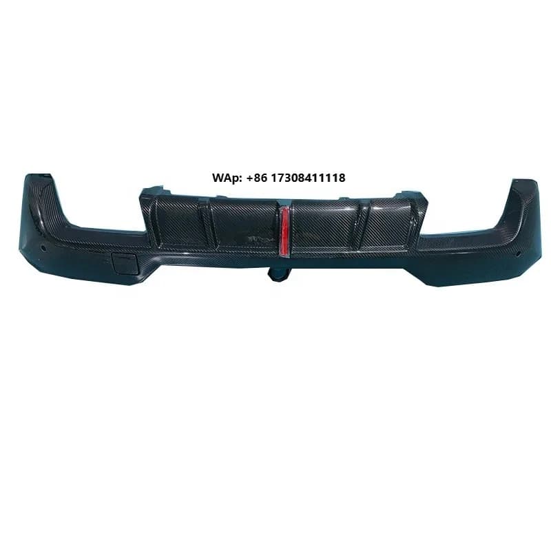 Auto Part Dry Carbon Rear Diffuser Rear Bumpers Lip for F97 X3M LCI