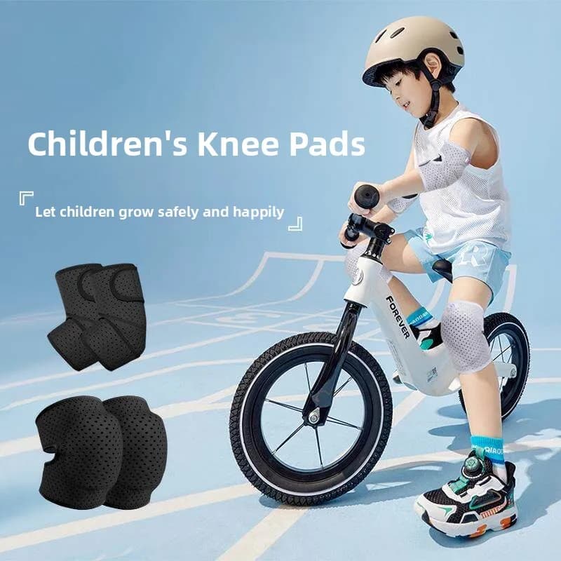 Set di Protezioni per Ciclismo per Bambini: Ginocchiere, Gomitiere e Guanti Antinfortunistici per Bici
