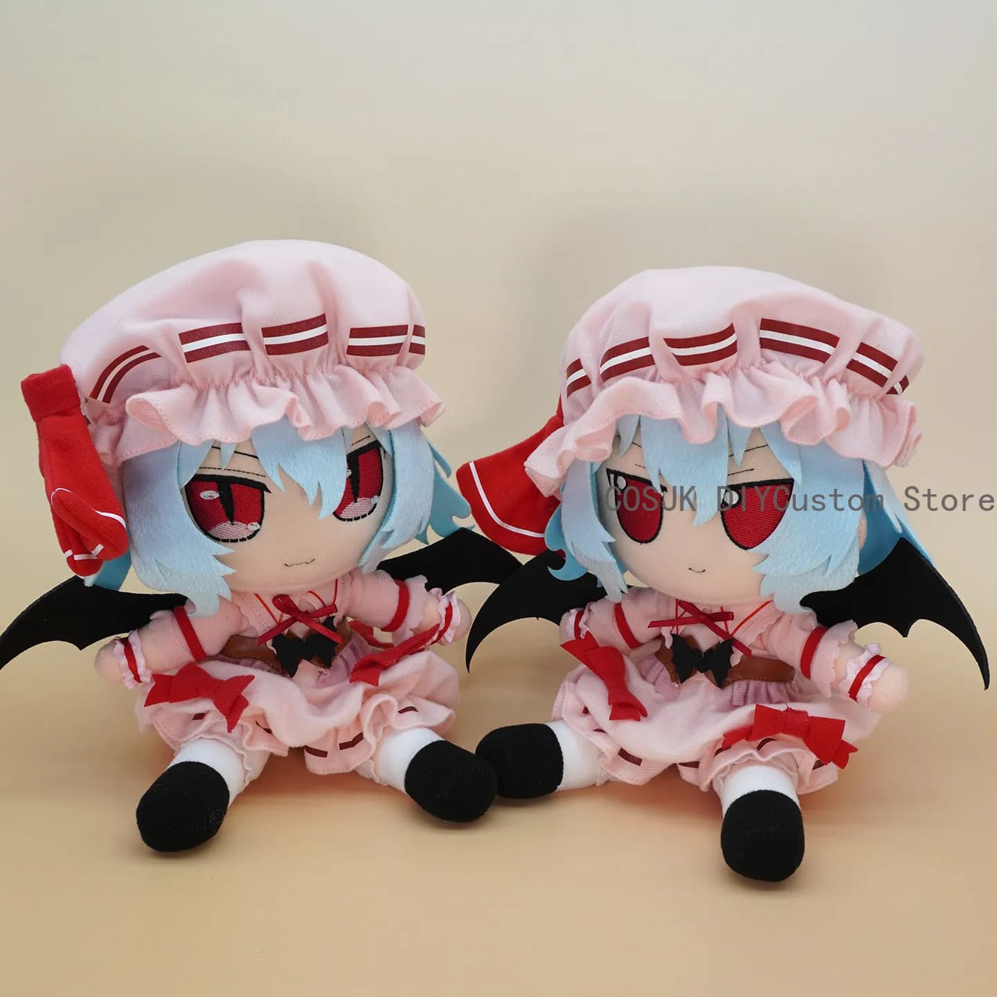 Anime Touhou Project Remilia Scarlet Fumo Cartoon Plush Body Sitting Posture Figure Idol Plushies Pillows Cosplay Xmas Gift 20cm