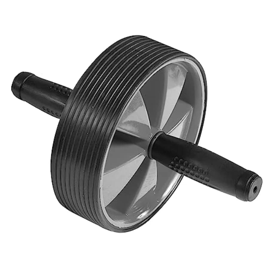 Roll for Roll-outs, Rolling Planks and Inch Worms, Black Foam Design Resistant for an Effective Core Training