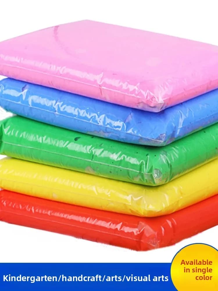 Argilla ultraleggera da 500g, confezione grande, non tossica, sicura per bambini, argilla per asilo, pasta modellabile, giocattoli educativi per bambini, ragazzi e ragazze