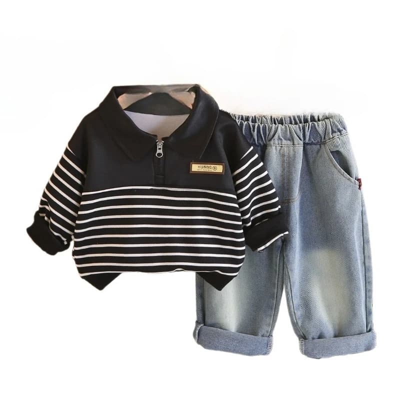 New Spring Autumn Baby Clothes Suit Children Boys Casual Long Sleeved T-Shirt Pants 2Pcs/Sets Infant Clothing Kids Tracksuits