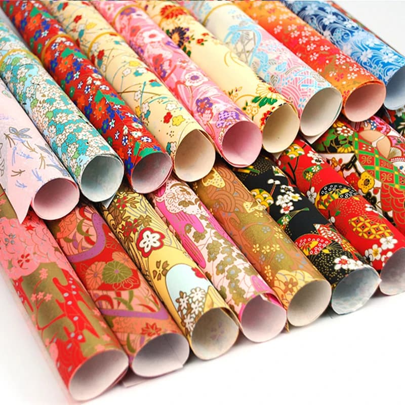 20pcs HOT DIY Rectangle Japan Origami Paper For Craft Red/green/white/blue Origami Paper Set 21*28cm