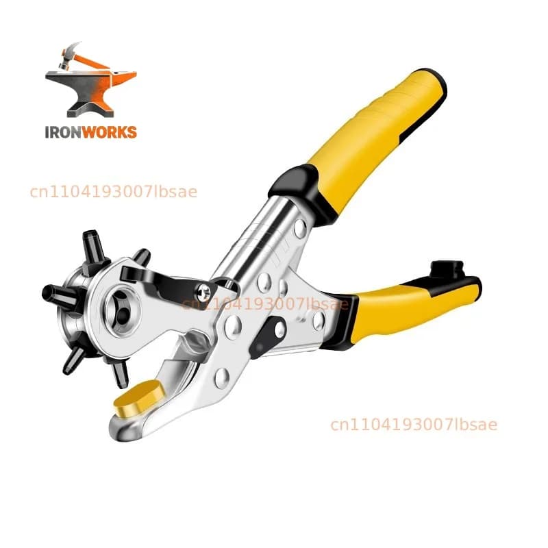 Belt punch pliers household labor-saving belt punching artifact bag shoulder strap strap punching pliers