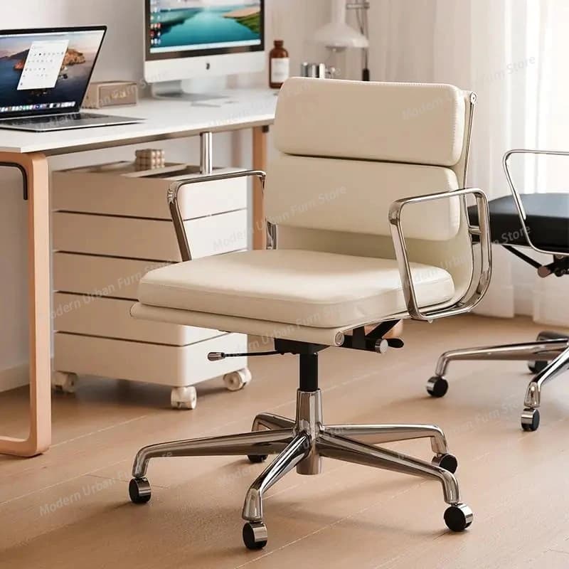 Sedia da Ufficio Reclinabile Ergonomica, Moderna Sedia da Gaming, Chaise de Bureau di Lusso, Arredamento per Casa e Ufficio