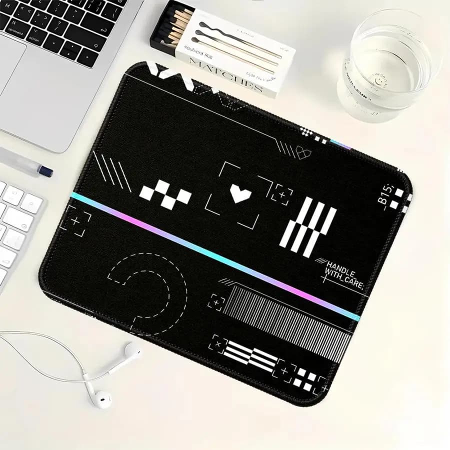 Cool CS Go Overlock Mouse Pad Tappetino per computer portatile Accessori da scrivania Tappetino per ufficio Tappetino per tastiera Tappetino per mouse Tappetino per console di gioco