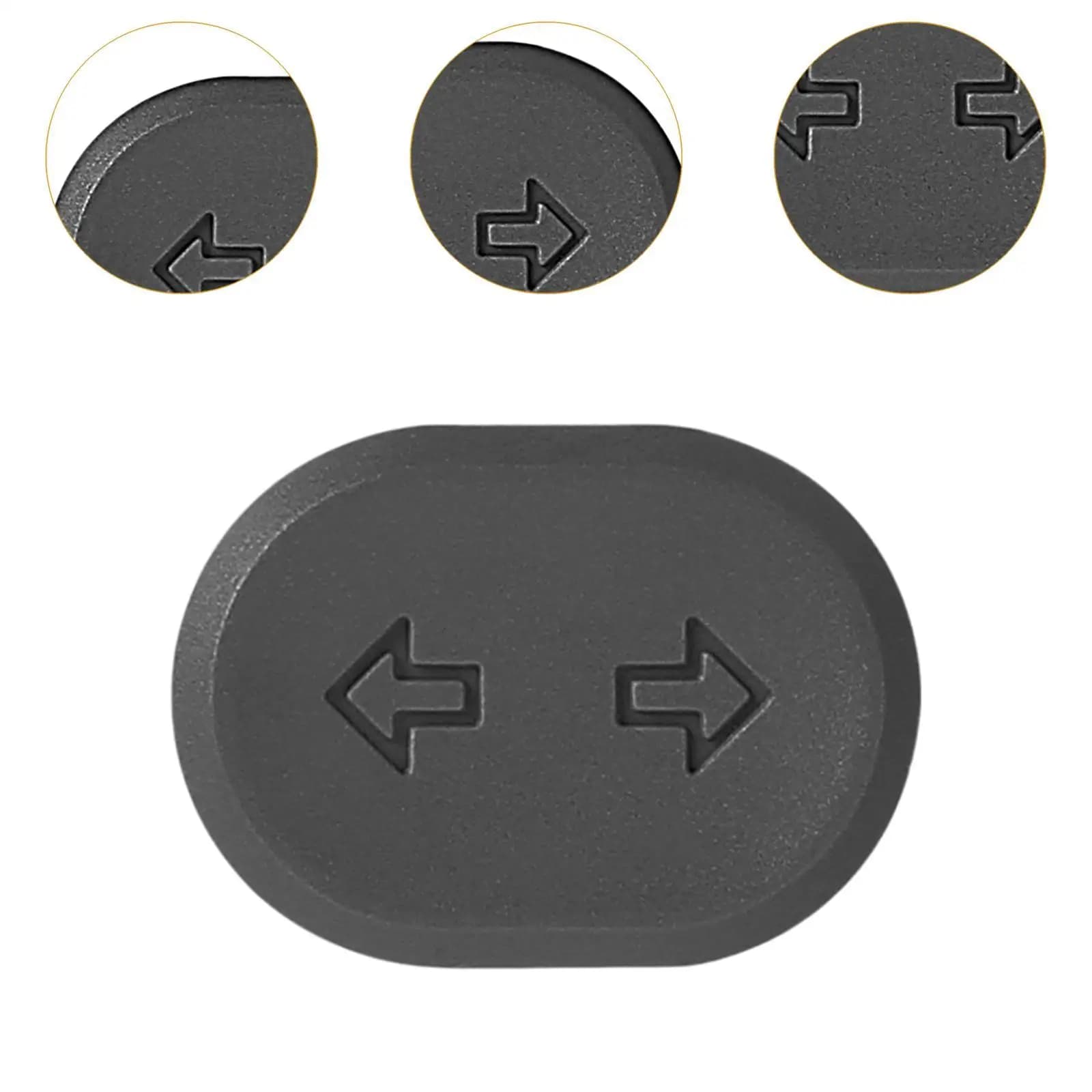 Kickscooter Steering Switch Button PP Black Compact Electric Scooter Replace Part for G2 2 F2 PRO Handlebar 50cc