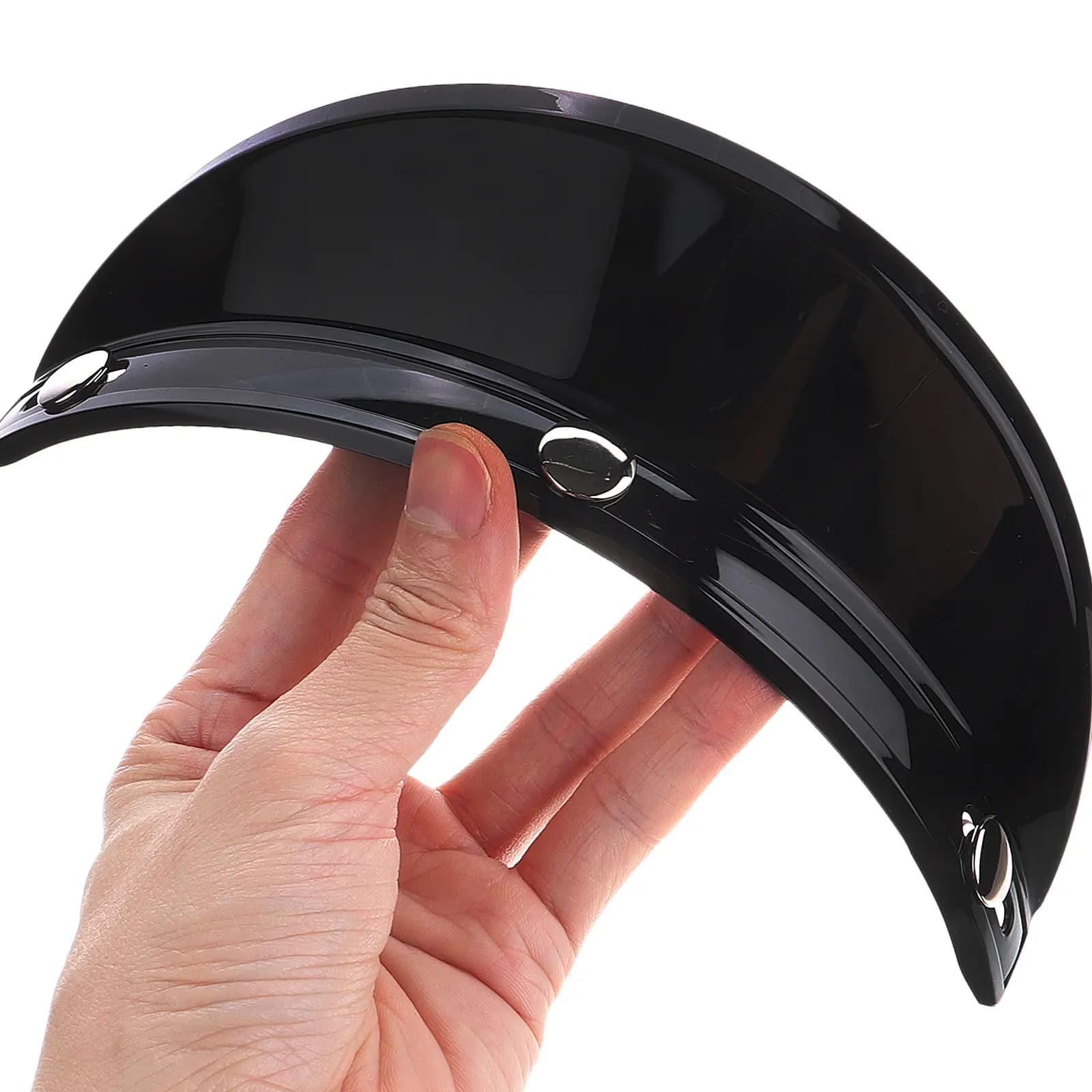Sun visor Retro for Motorcycle, UV protection Durable, Suitable for helmets, Flexible visor for bicycle