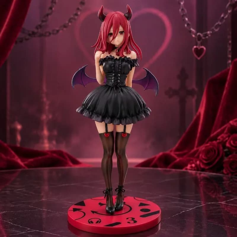 Anime The Quintessential Quintuplets 23cm Figure Devil Nakano Miku Action Figures Pvc Statue Desktop Collection Model Toys Gifts