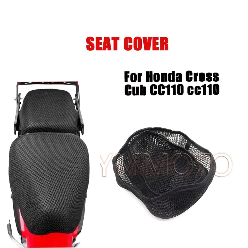 Per Honda Cross Cub CC110 cc110 accessori moto fodera per cuscino del sedile protezione in tessuto a rete antiscivolo
