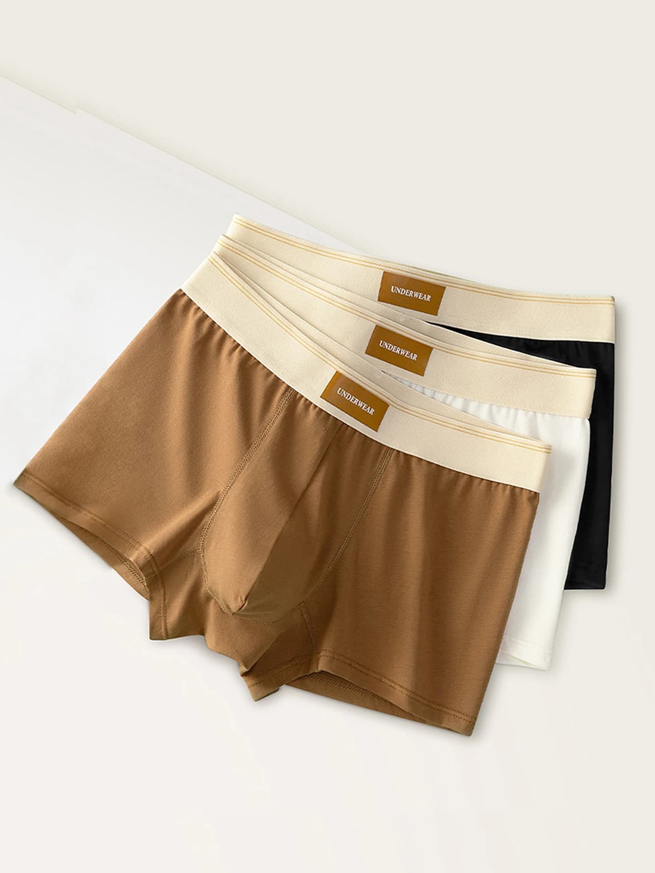 Men's Mutande 3 pairs of custom boxers in comfortable, soft and non-marking men's boxer