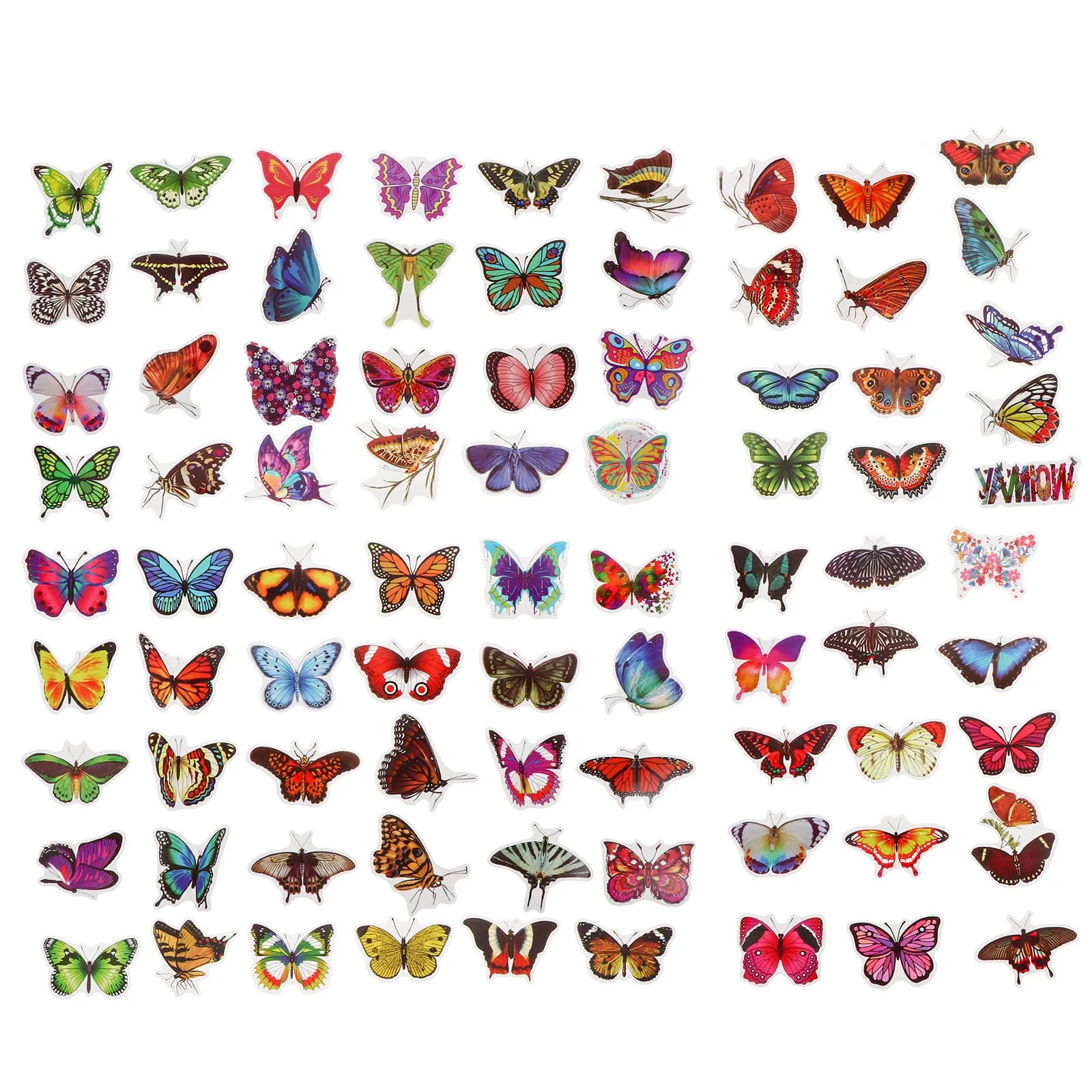 160 Pcs Luggage Stickers Self-adhesive Stationery Suitcase PVC Skateboard Laptop