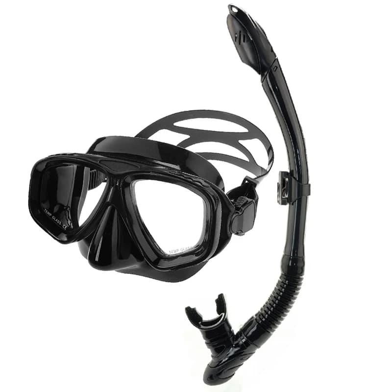Maschera subacquea professionale Nuoto Occhiali subacquei impermeabili Set maschera da snorkeling