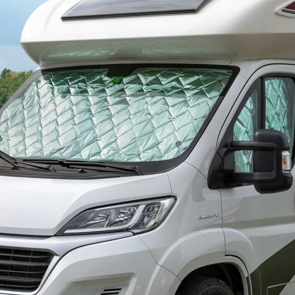 Set di 3 Parasole per Auto in Pellicola Riflettente di Alluminio, Protezione UV, Isolamento Termico, Impermeabile, per Finestrini Auto