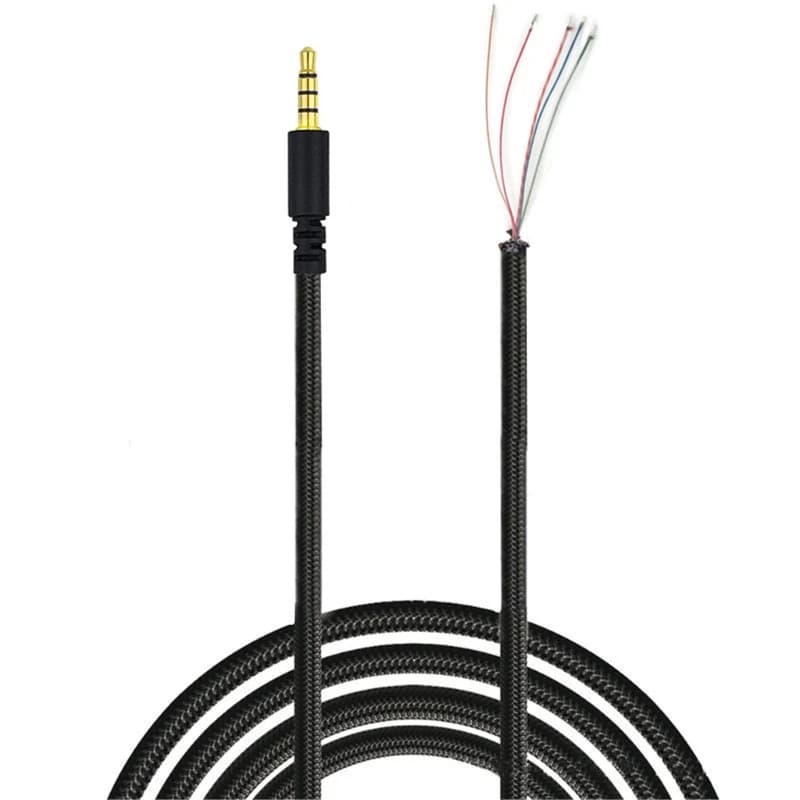 Repair Aux cable replacement cable for kingston wired headphones Hyper X Cloud II Core Pro Cloudx -Stinger Revolver S