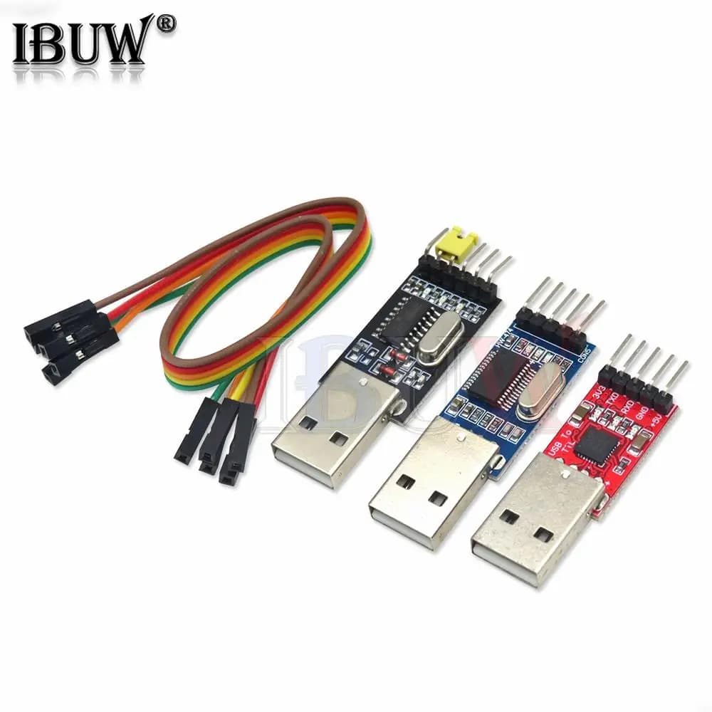 PL2303HX CP2102 CH340G USB To TTL PL2303 CP2102 UART TTL 5PIN USB Module for Arduino