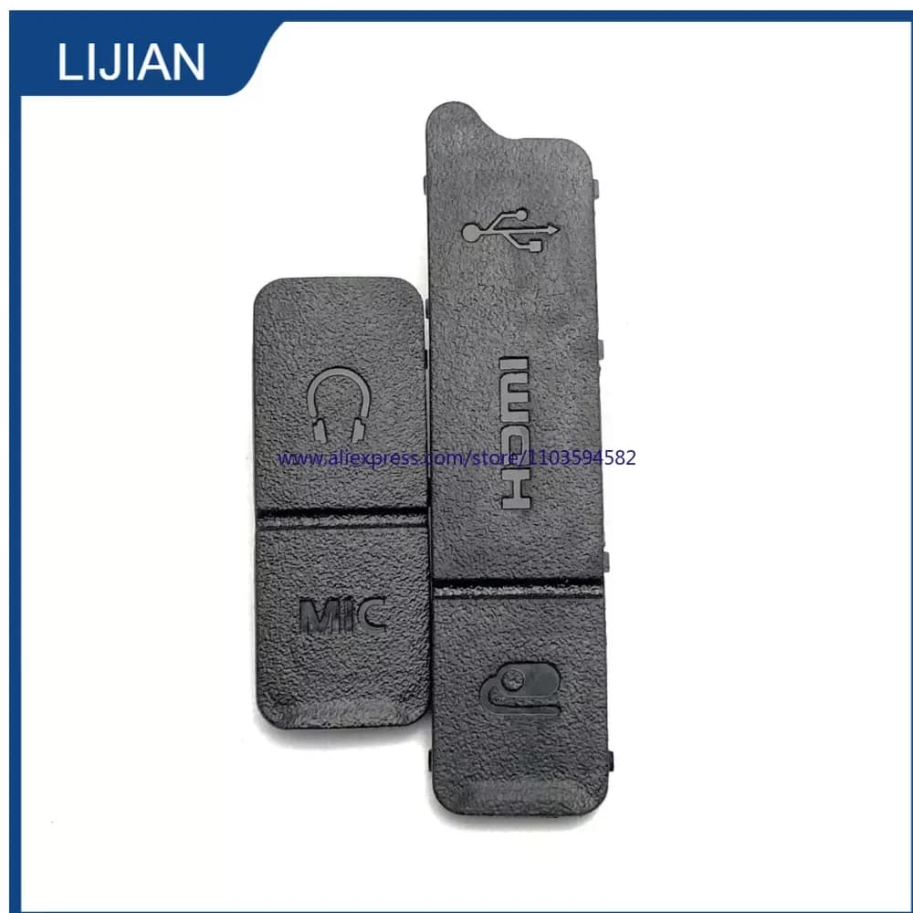 Nuova porta del coperchio in gomma USB copertura dell'interfaccia del cappuccio del microfono compatibile con HDMI per la parte di riparazione della fotocamera Nikon Z5 Z6 Z7