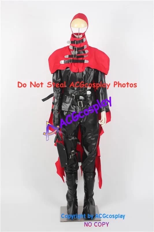 Costumi cosplay di Final Fantasy VII 7 Vincent Valentine acgcosplay Costume da palcoscenico