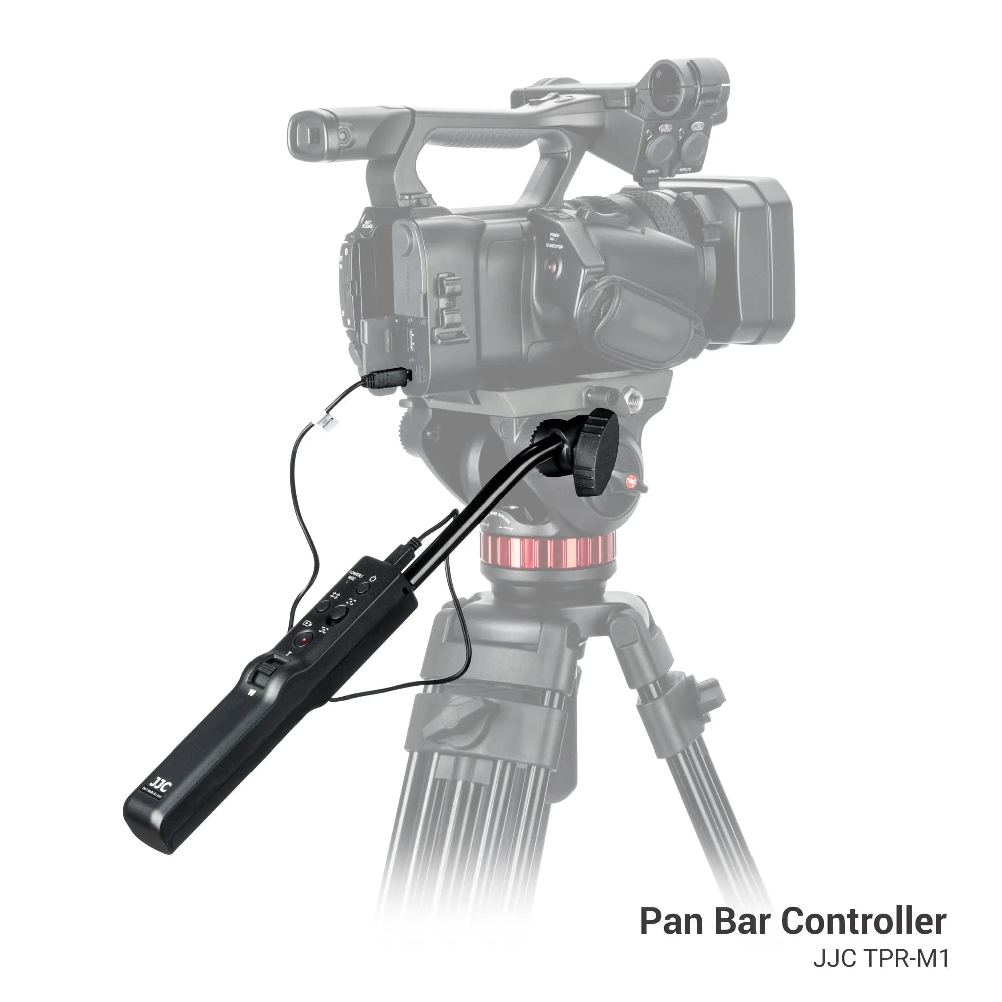 JJC Multi-funzione treppiede Pan Bar telecomando Controller compatibile con LANC/Multi terminale fotocamera/videocamera per Sony Canon