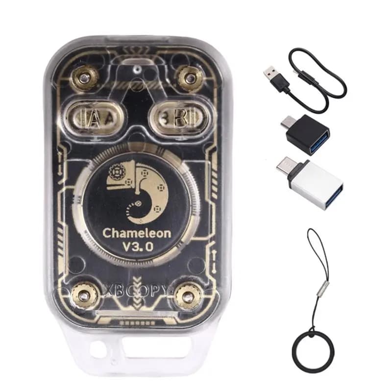 Emulatore Lettore Smart Chip ID IC Chameleon V3.0 Aggiornato 125Khz 13.56Mhz Copiatore di Tag RFID Smart Card Lettura Scrittura NFC