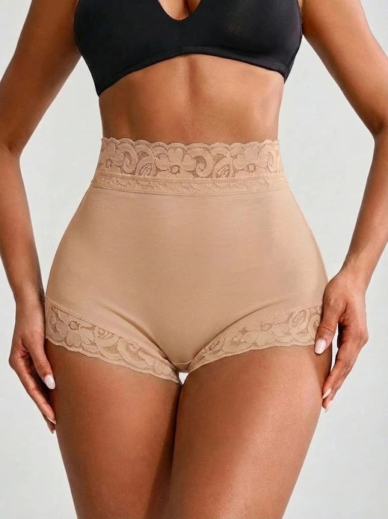 Slip Modellante Corto da Donna, Pantaloncini Contenitivi Effetto Lifting Glutei, Modellatore Corpo Snellente