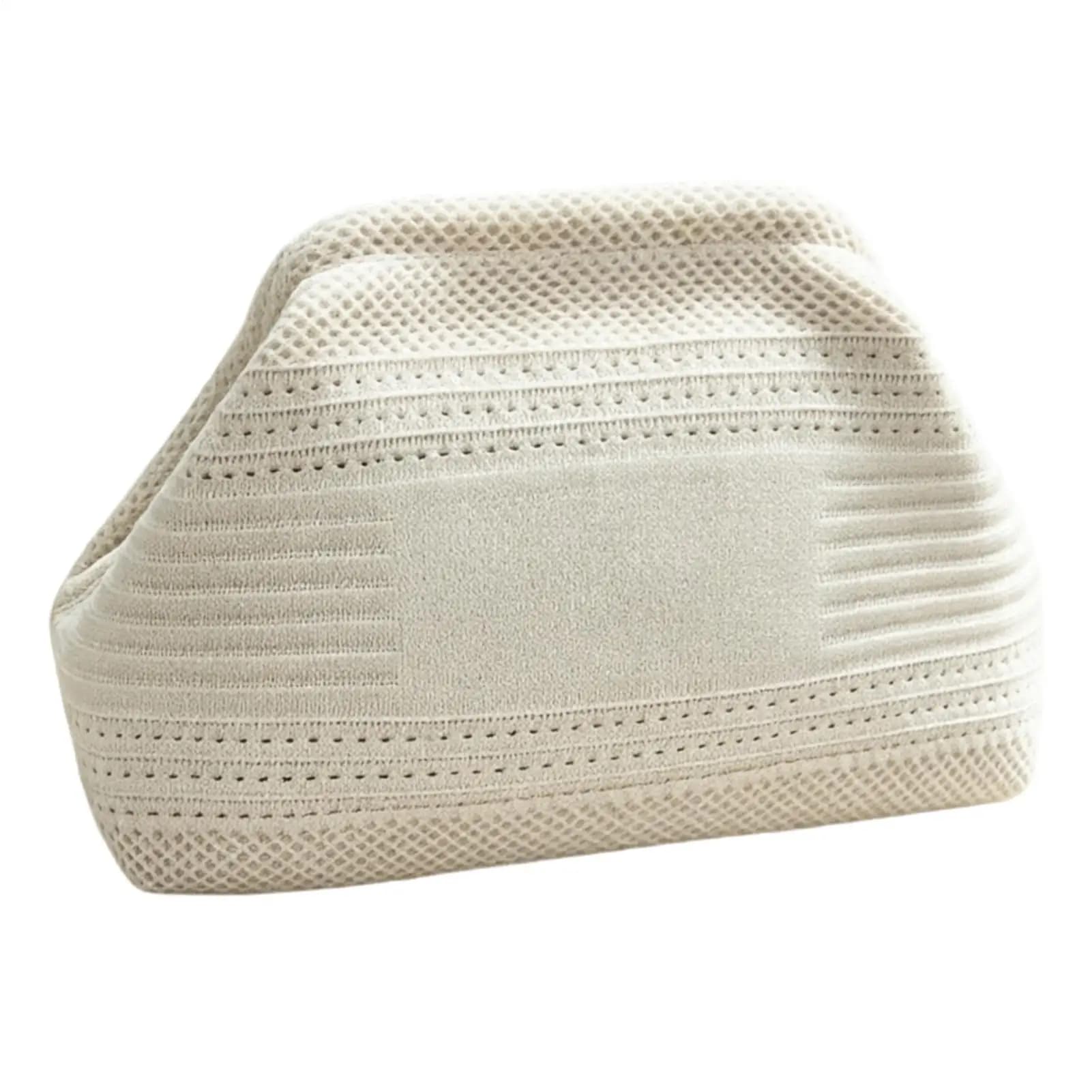Mahjong Bag Aesthetic Prints Hand-woven Dice Card Carrier Magnetic Closure Mahjong Tile Case For Travel Home Party Game Wedding