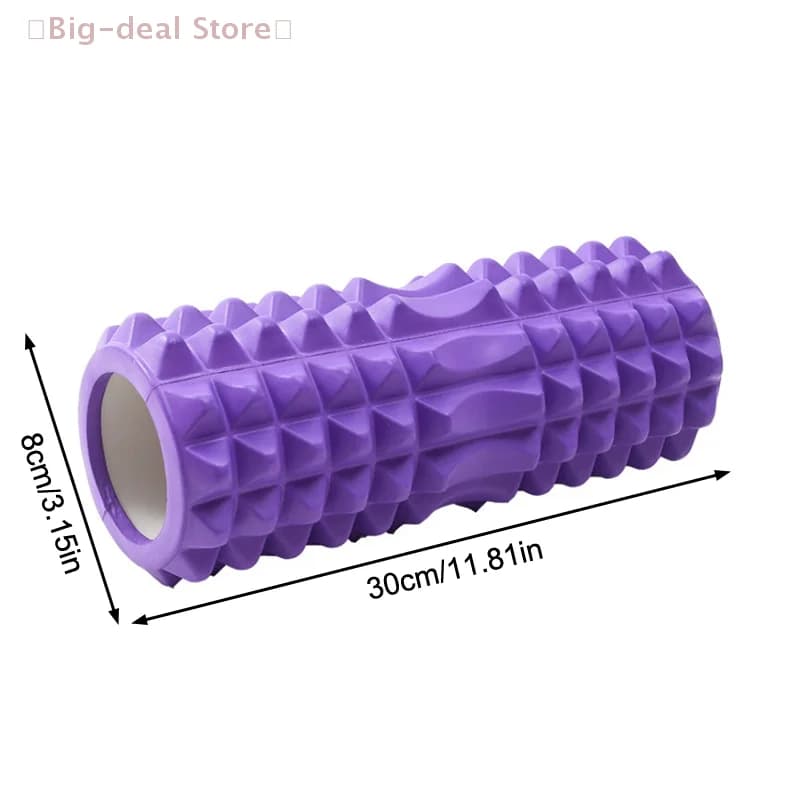 inM, Yoga Roller, Fitness Equipment, EVA Foam Roller, Yoga and Pilates Block, Gym Roller