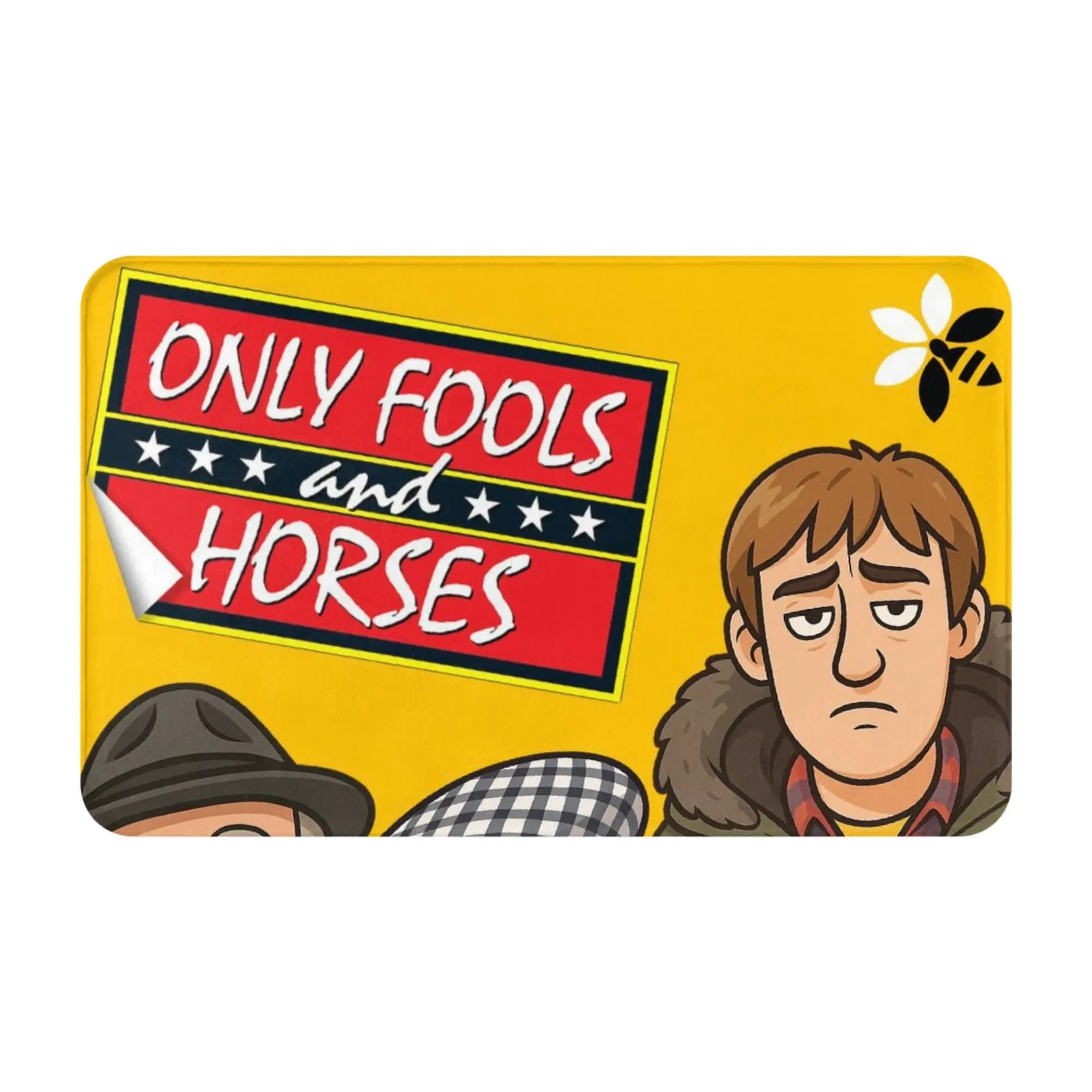 Decorazioni per fan di Fools and Horses, tappetino per camera da letto, zerbino, tappeto da cucina, tappeto per porta d'ingresso, decorazioni per la casa