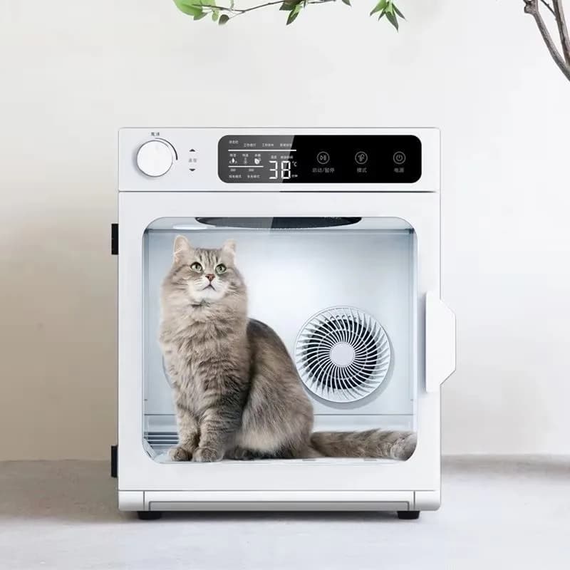 Factory Hot Sale Automatic Pet Hair Dryer Box Cat Grooming Machine Large Smart Automatic Hair Blower Drying Box for Small Dogs