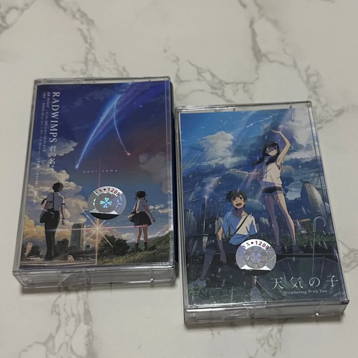 RADWIMPS Tenki No Ko & Kimi No Na Wa - Soundtrack Anime in Cassetta - Musica Giapponese da Ascoltare e da Collezionare