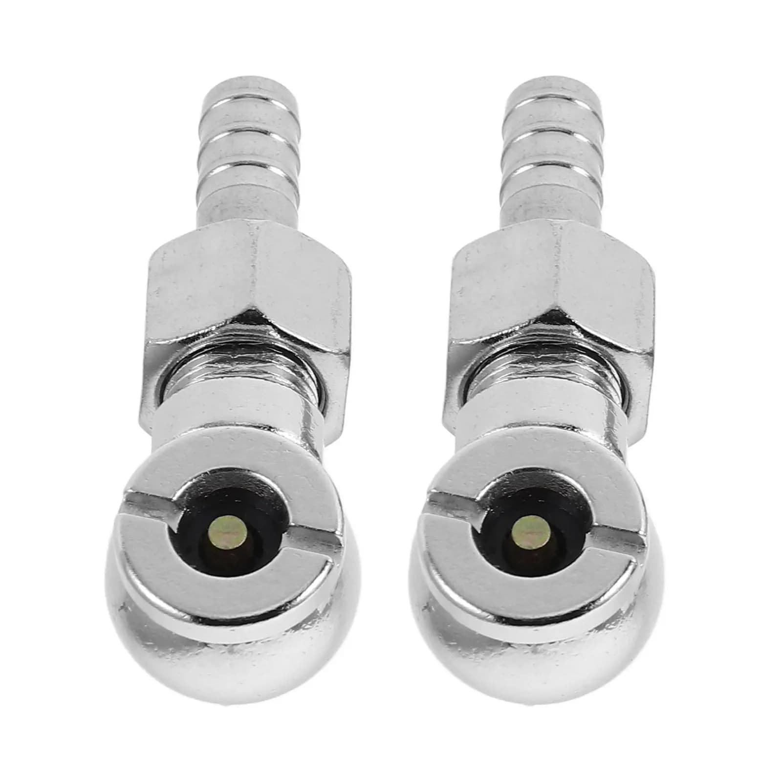Set di 2 Ugelli Gonfiagomme per Auto in Lega di Zinco, Adattatore a Sfera a Sgancio Rapido per Compressore d'Aria, per Auto e Camion, Efficiente