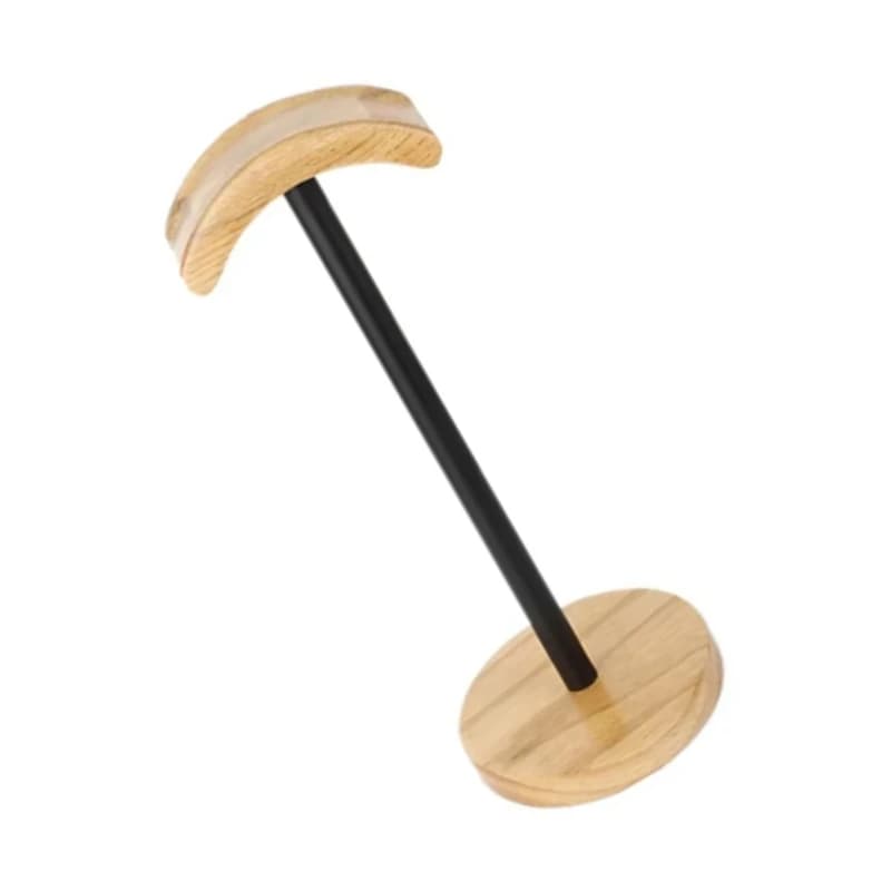 Headset Holder Stand Storage Organiser Rack Round Base Ensures Stability and Protects Headphones from Damages