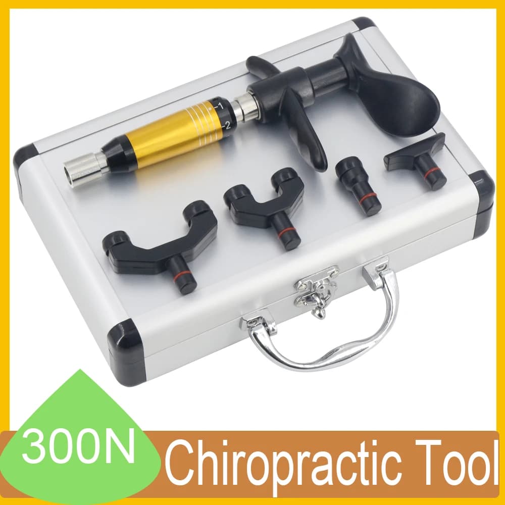 Portable Tool for Chiropractic Massage, Manual Corrector for Vertebral Column, Home Use Massage