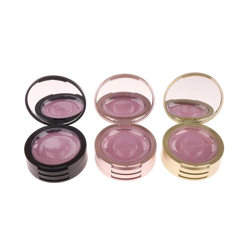 3 Level Eyelash Organizer, Wallet Container for Makeup with Mirror, Fake Eyelash Box, Makeup Tool