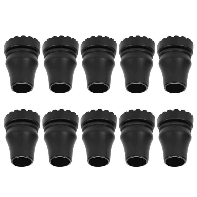 10Pack Light Weight Poles End Cap Outdoor Staff Rubber Cover Walking Rubber Cap For 16Mm 18Mm 20Mm 22Mm Trekking