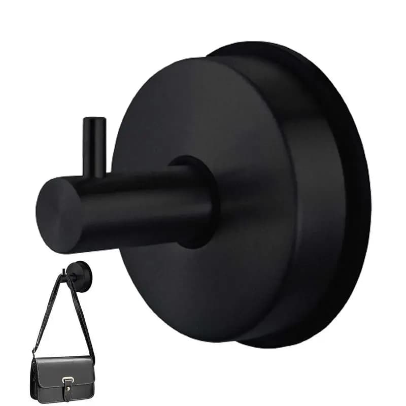 Ganci a ventosa sottovuoto Porta asciugamani da bagno in acciaio inossidabile Gancio porta asciugamani da bagno Gancio Ventosa in vetro Bagno rimovibile