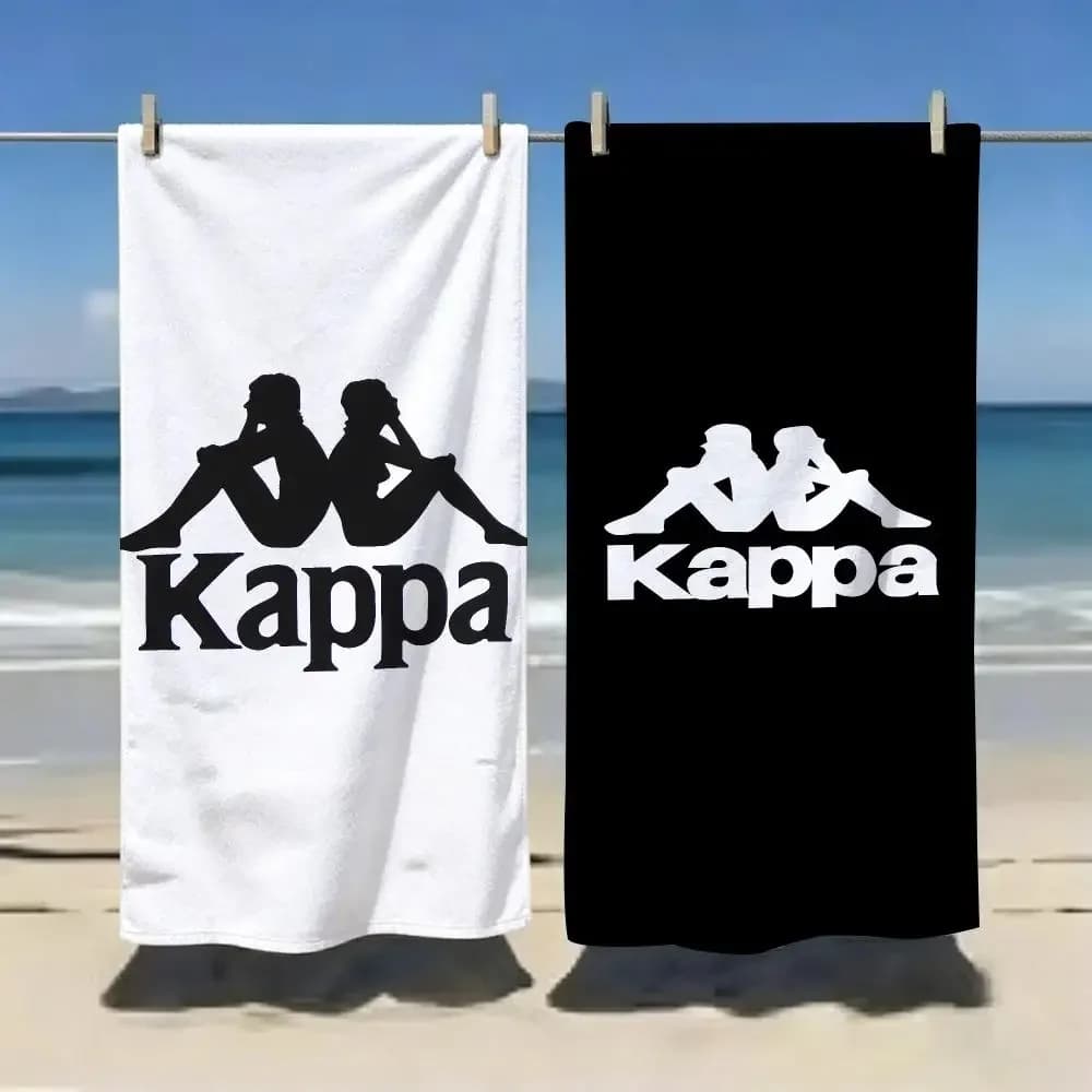 Fashion Brand K-Kappa Towel Microfiber soft Beach Towel for Travel Fitness Sauna Bathing Camping