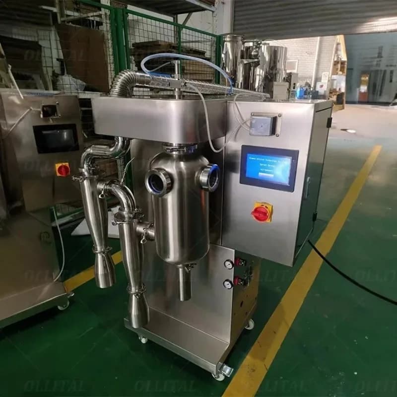 Spray Dryer on Plasma Protein Laboratory Scale and Powder Milk, Research and Production Equipment