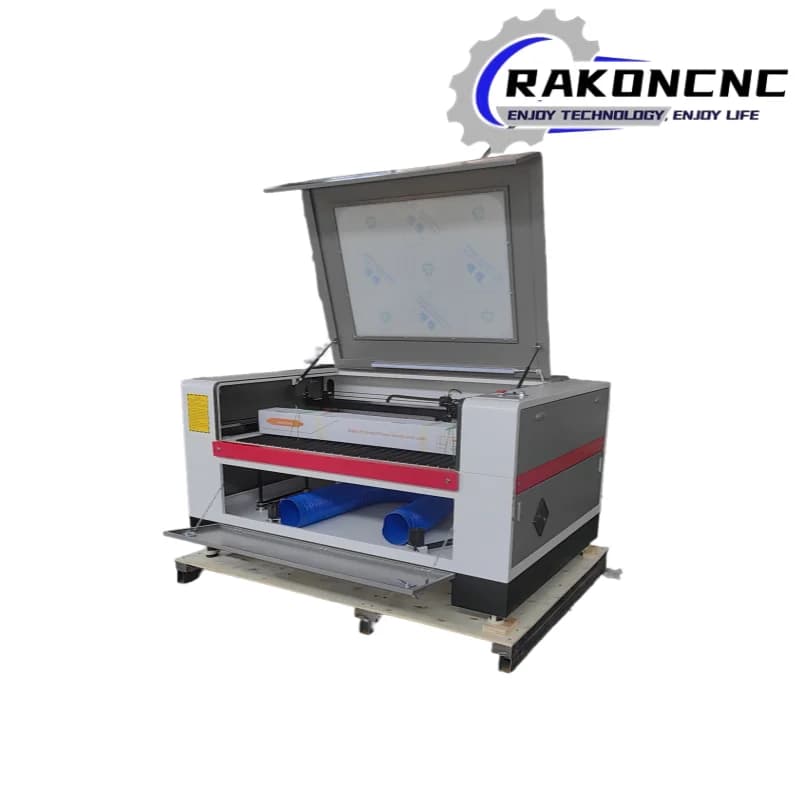 Laser engraving and cutting machine CO2 1300x900mm with controller Ruida Large engraving area for acrylic wood leather crafts 100w