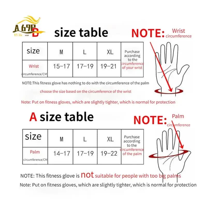 A69P-Women Training Sportswear Women's Fitness Body Building Body Weight Lift Wrist Gloves for Gym