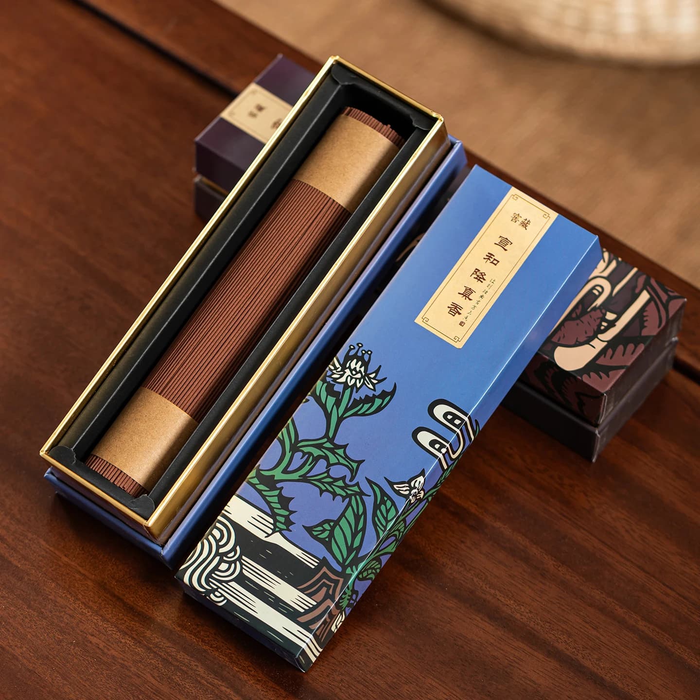 440Pcs Sandalwood Incense Sticks, Natural Goose Pear Incense for Home Use, Calming Premium Tibetan Incense