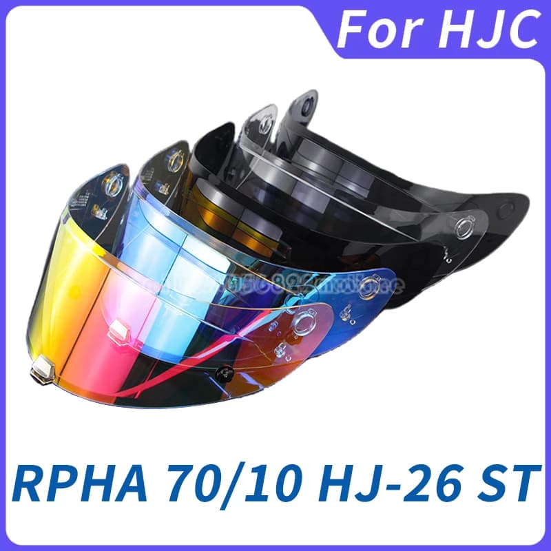 HJ-26 Casco Moto Revo visiera lente per HJC RPHA 11 & RPHA 70 Casco Moto parabrezza anti-uv antipolvere Casco scudo