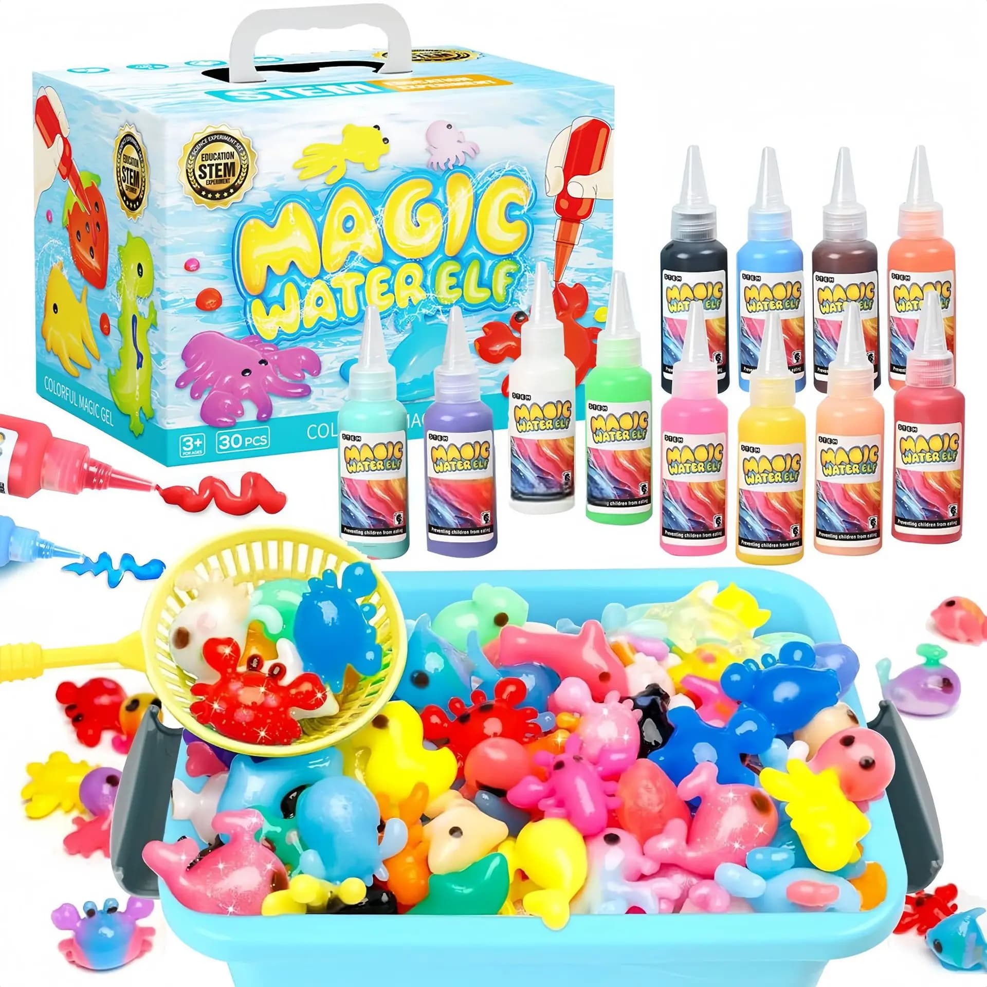 Set Fai-da-Te Elfo d'Acqua Magico, Giocattoli Creativi per Bambini con Idrogel, Regali Creativi Fatti a Mano