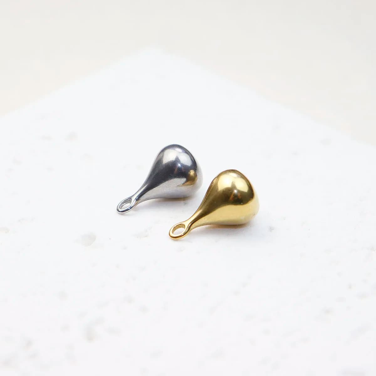 5 pezzi di ciondoli a forma di moneta a strappo in acciaio inossidabile pressofuso, accessori per gioielli di moda fai da te, collane, orecchini, bracciali, lavorazione manuale, piastra PVD
