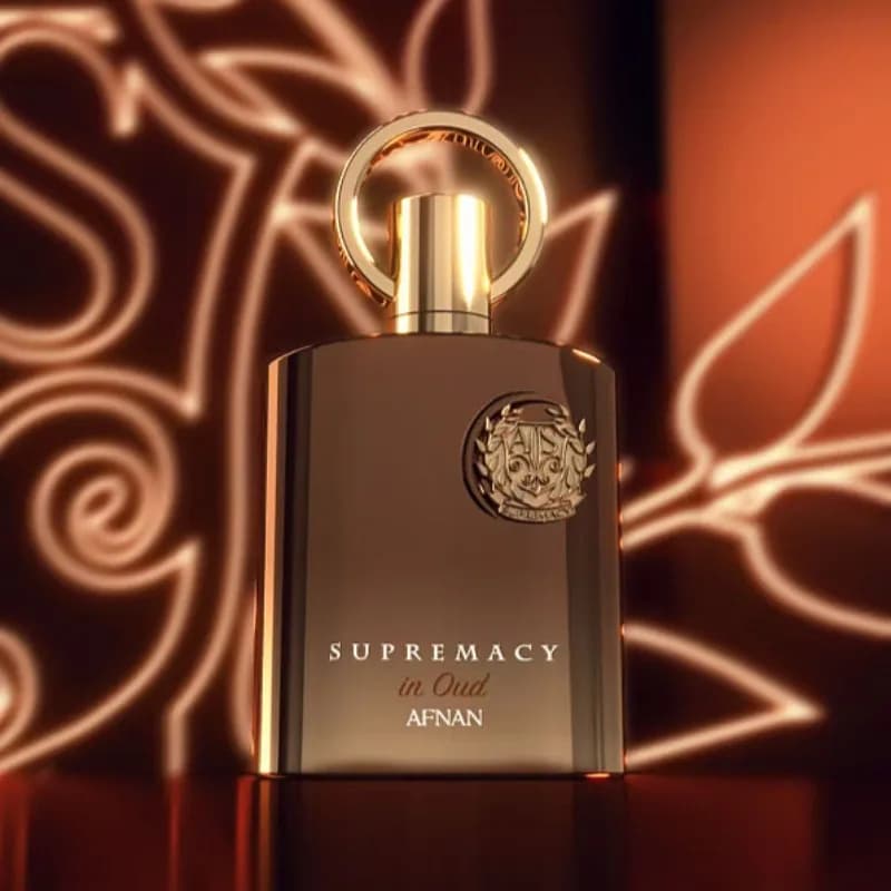 AFNAN Supremacy in Oud Profumo 100ml Unisex Eau De Parfum Lunga Durata Fragranza Orientale Legnosa Oud Muschio Patchouli Lusso
