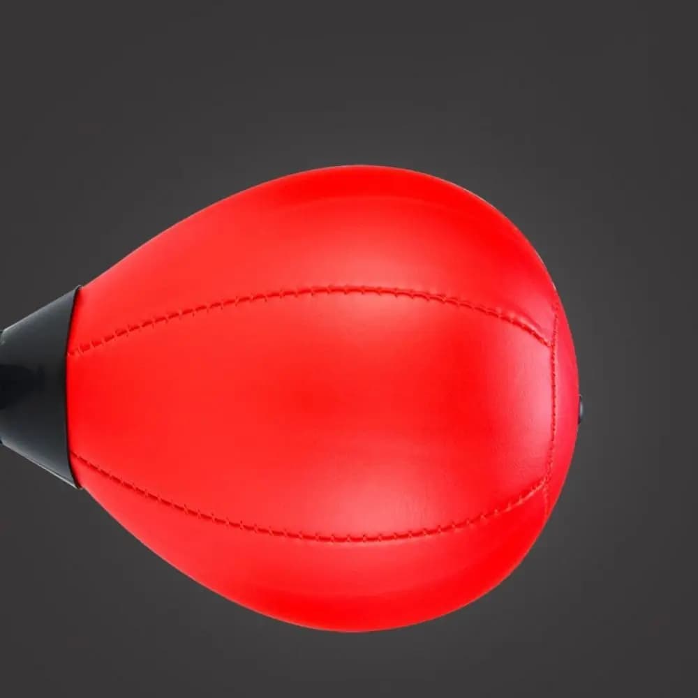 With strong table suction boxing ball in leather PU inflatable table ball table boxing bag thickened antistress table ball