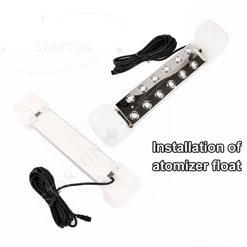 Testa Atomizzatore Nebulizzatore Ad Ultrasuoni Mist Maker Fogger Umidificatore Industriale Generatore di Spruzzatore di Nebbia Idroponica