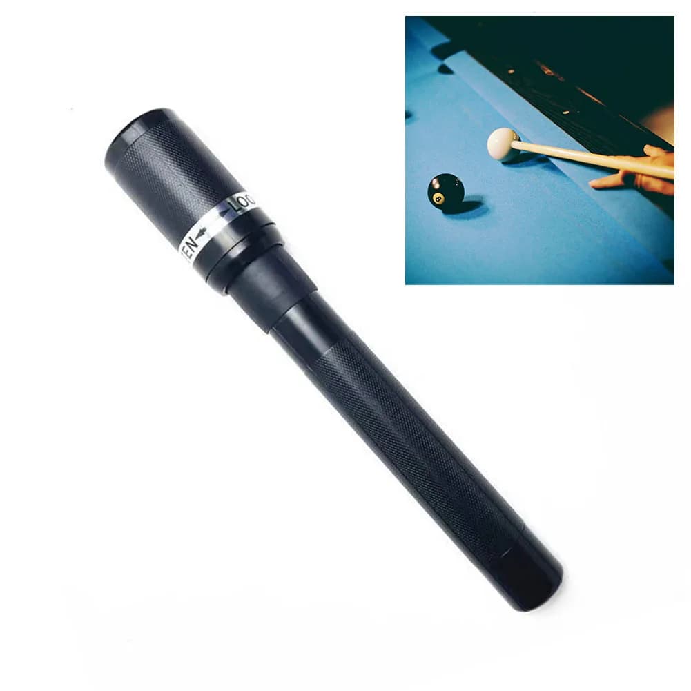 Estensione per stecca da biliardo da 302 mm, robusta struttura in metallo e plastica, design leggero per giochi di biliardo